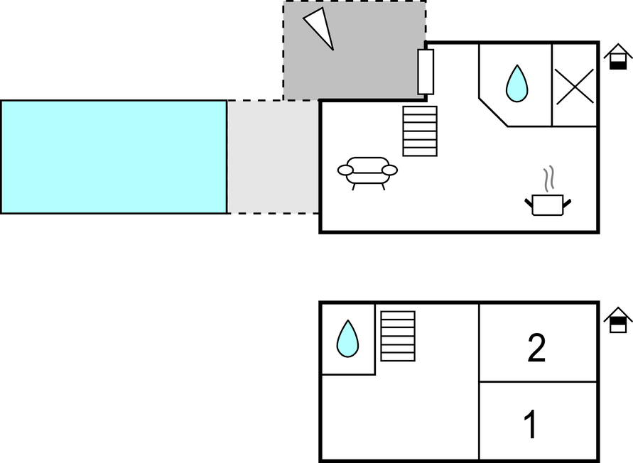 Ferienhaus - Split-Trilj , Kroatien - CDC289 