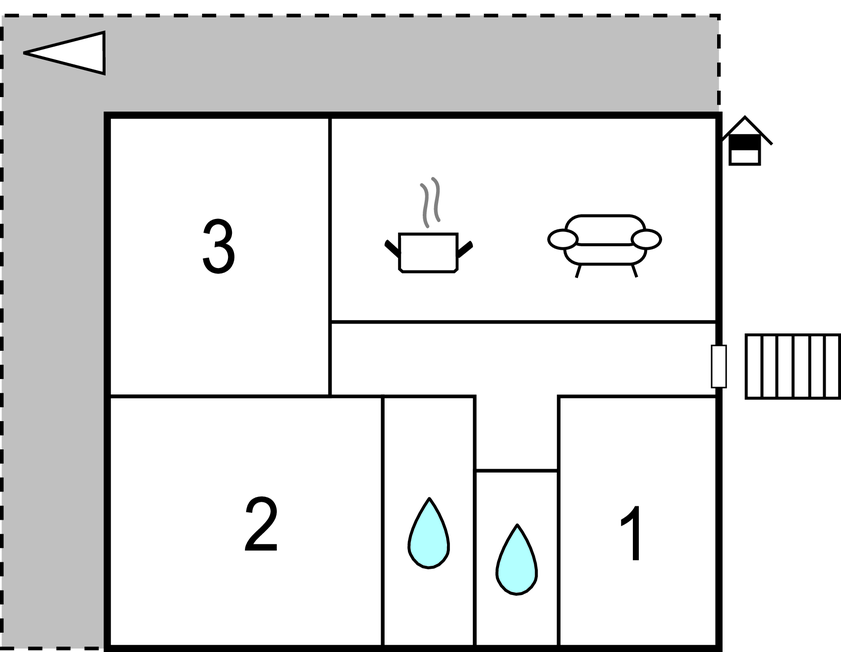 Ferienwohnung - Ciovo-Okrug Donji , Kroatien - CDC335 