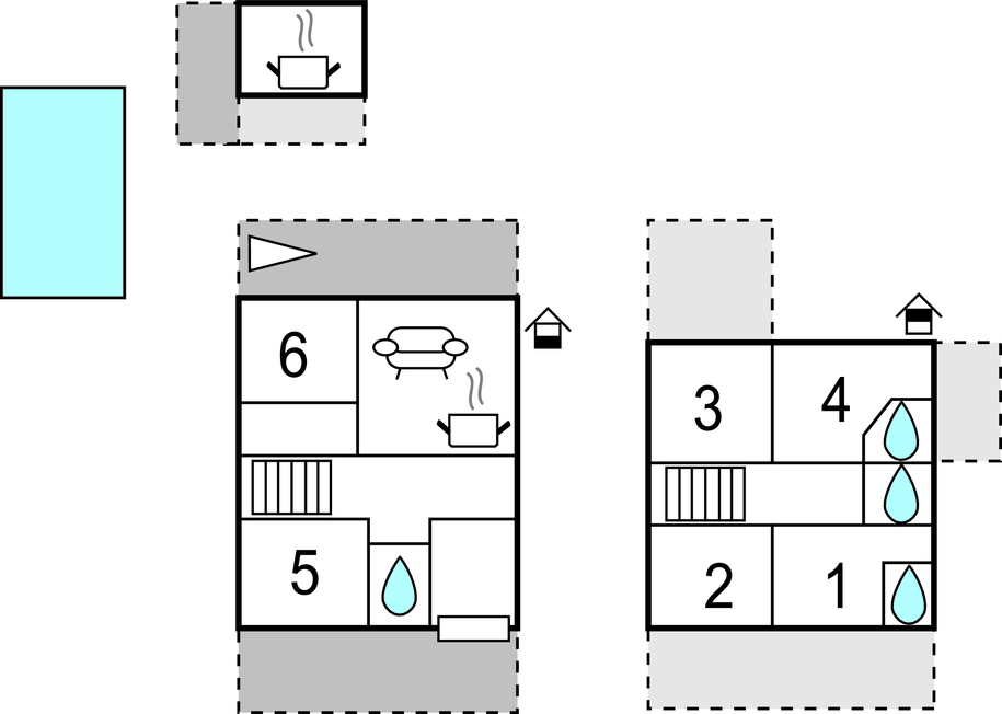 Ferienhaus - Makarska-Donji Prolozac , Kroatien - CDC363 