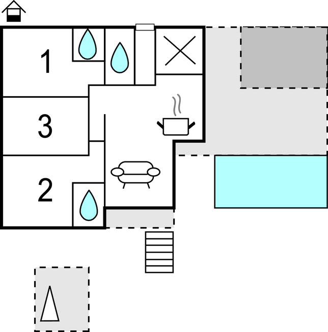 Ferienhaus - Makarska-Glavina Donja , Kroatien - CDC370 