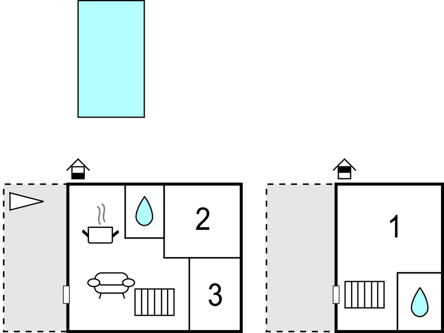 Ferienhaus - Makarska , Kroatien - CDC373 