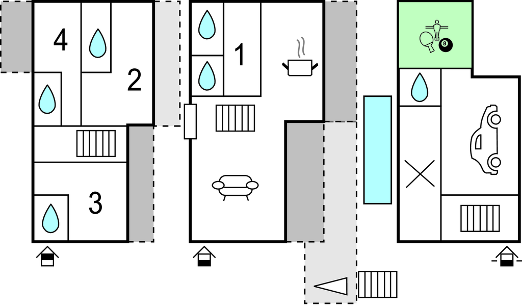 Feriehuse - Split-Kucine , Kroatien - CDC447 