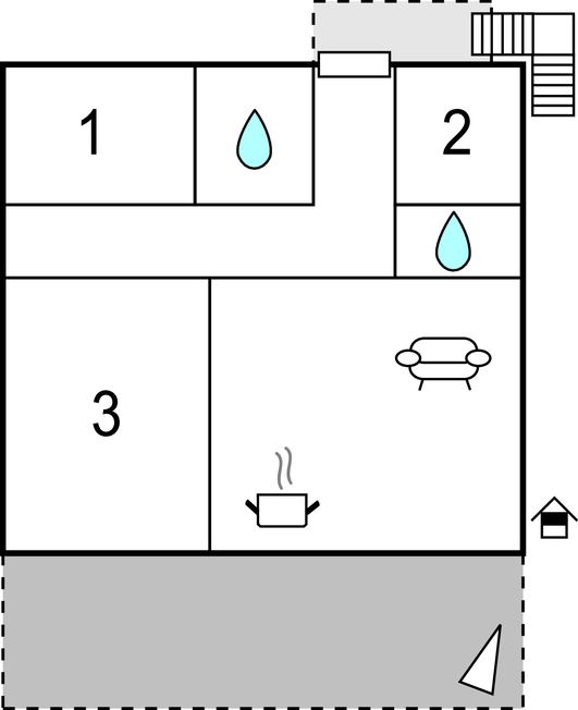 Lejlighed - Trogir-Kastel Sucurac , Kroatien - CDC471 
