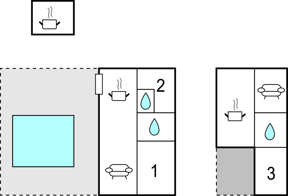 Ferienhaus - Trogir-Prgomet , Kroatien - CDC515 