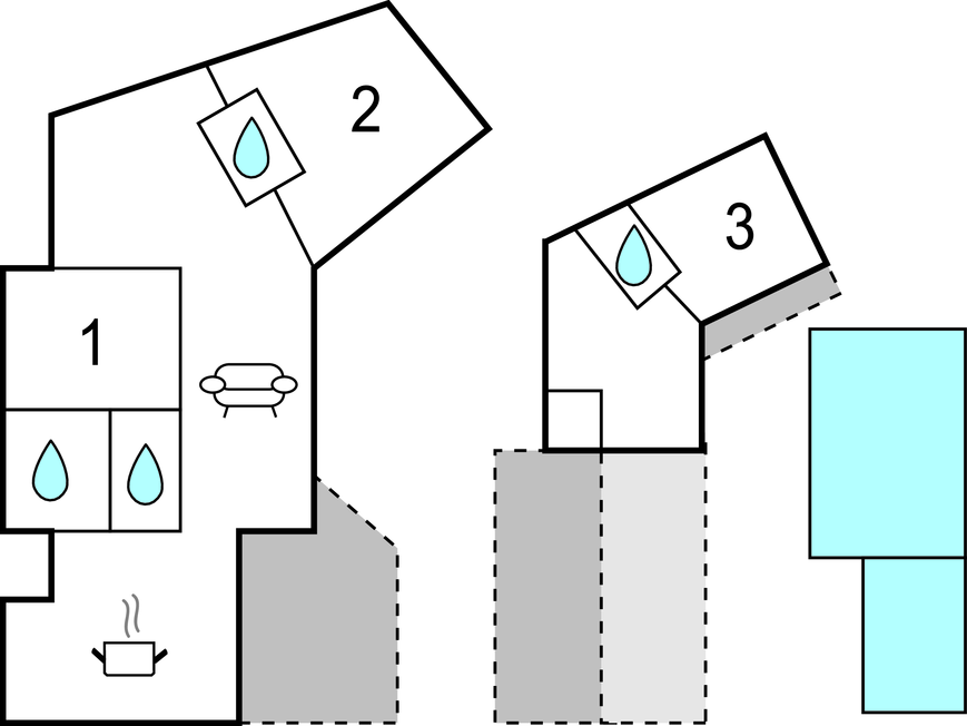 Ferienhaus - Seget Donji-Trogir , Kroatien - CDC534 