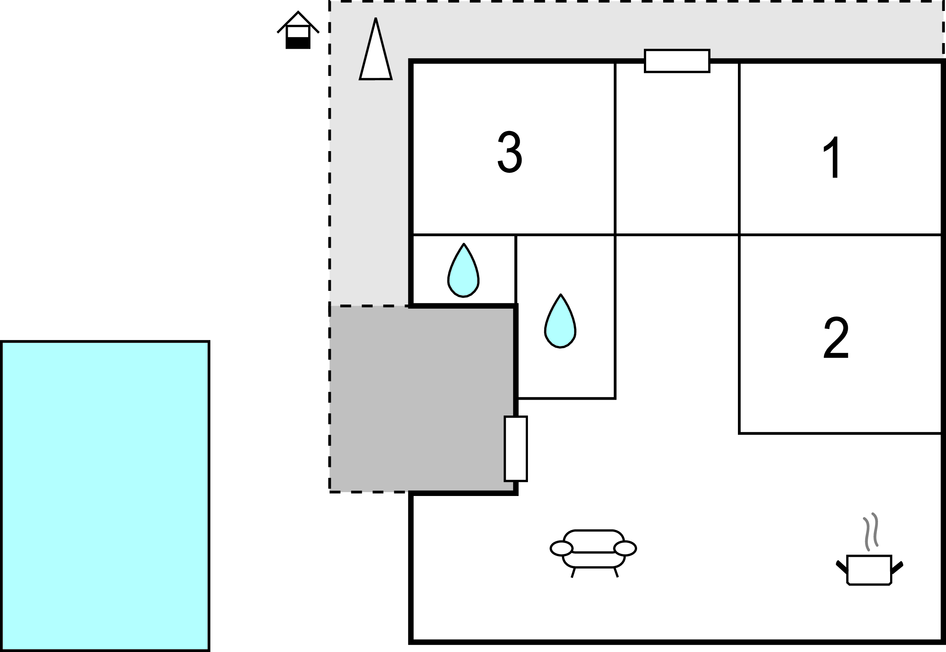 Semesterhus - Makarska-Ricice , Kroatien - CDC574 