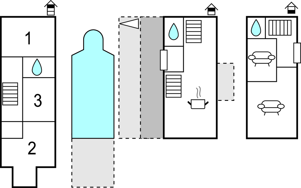 Feriehuse - Makarska-Vinjani gornji , Kroatien - CDC575 