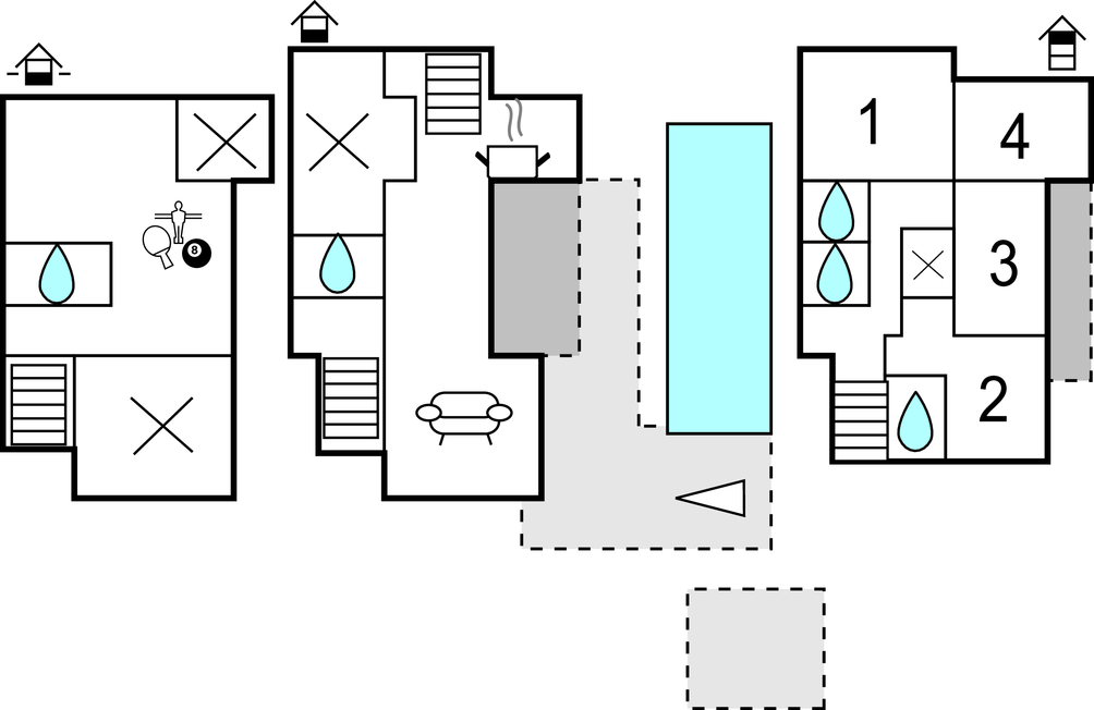 Semesterhus - Makarska-Ivanbegovina , Kroatien - CDC599 