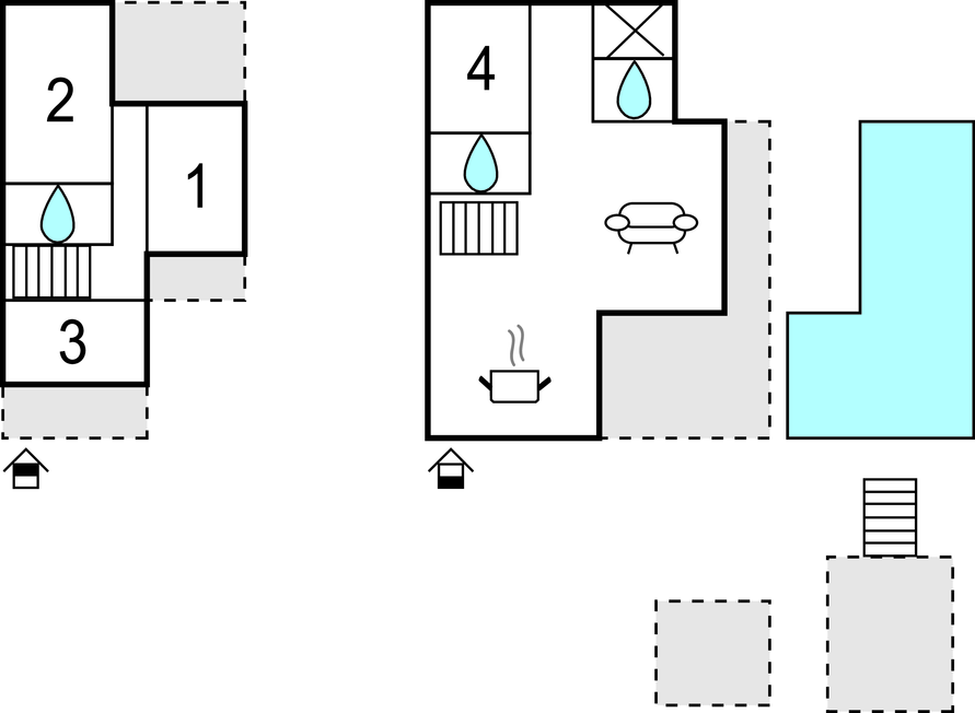 Ferienhaus - Makarska-Donji Prolozac , Kroatien - CDC603