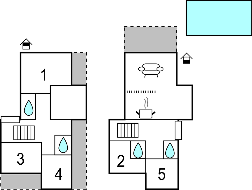 Feriehuse - Makarska-Zmijavci , Kroatien - CDC620 