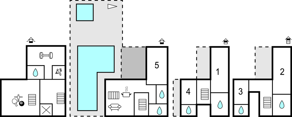 Feriehuse - Makarska , Kroatien - CDC770 