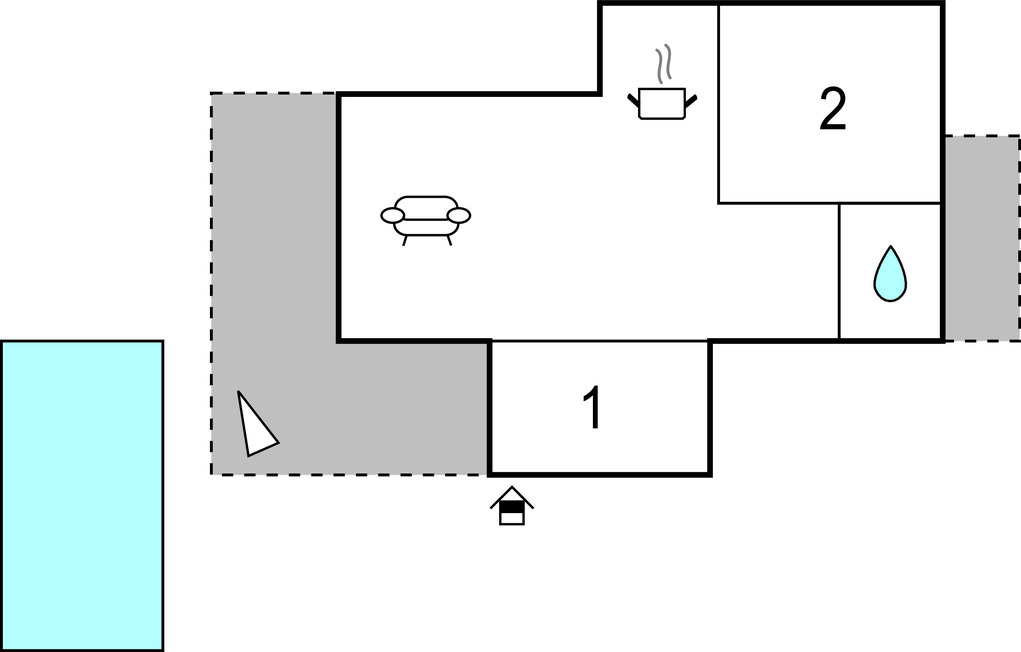 Semesterlägenhet - Ciovo-Okrug Gornji , Kroatien - CDC835 
