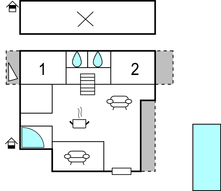 Ferienhaus - Trogir-Marina , Kroatien - CDC843 