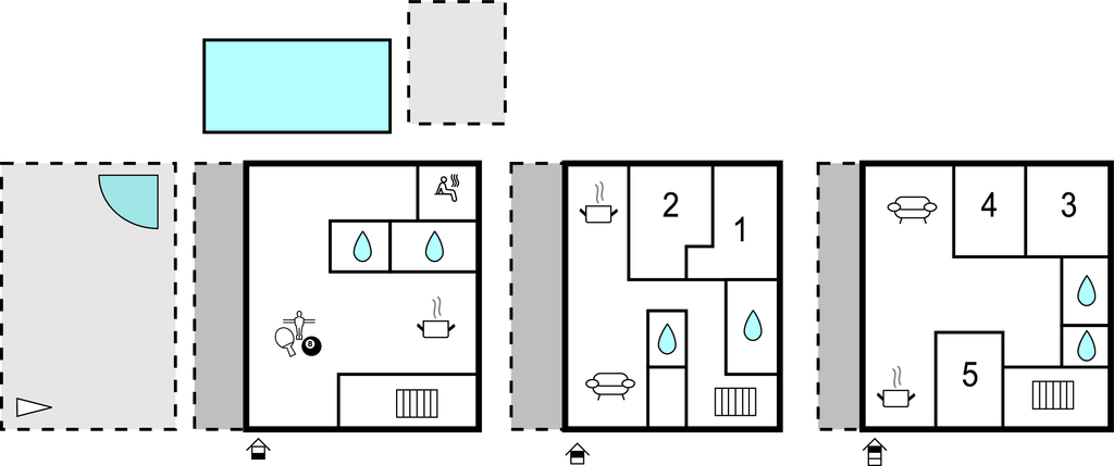 Ferienhaus - Trogir-Kastel Luksic , Kroatien - CDC844 