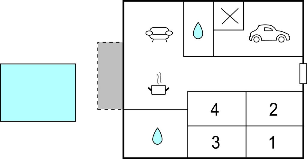 Feriehuse - Split-Sinj , Kroatien - CDC941 