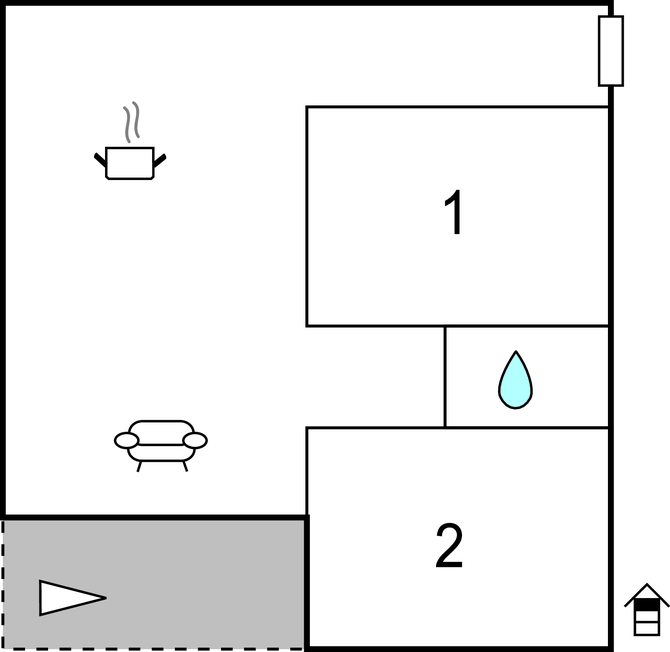 Ferienwohnung - Trogir-Trogir , Kroatien - CDC958 