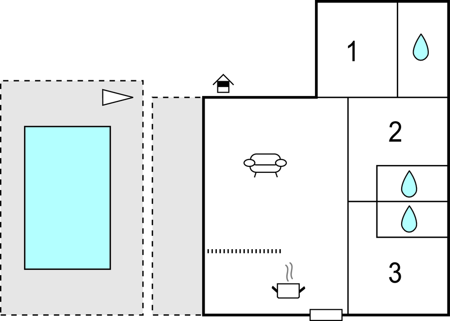 Ferienhaus - Trogir-Plano , Kroatien - CDC996 