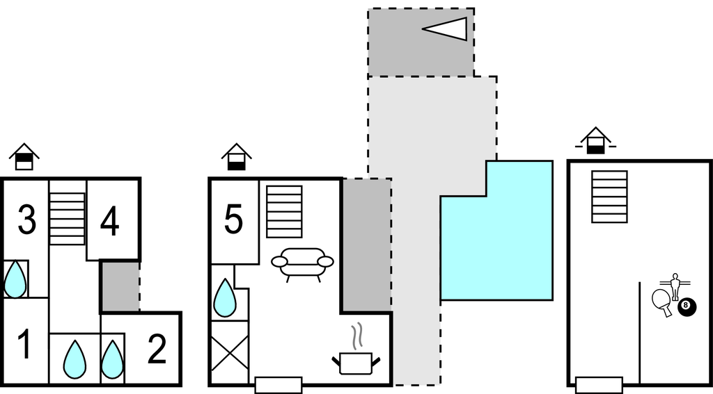 Feriehuse - Makarska-Donji Prolozac , Kroatien - CDC923 