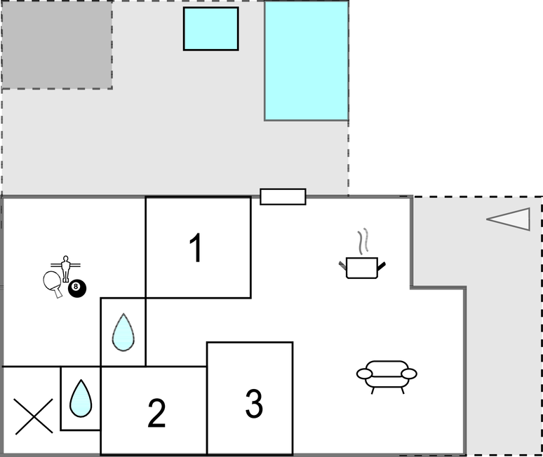 Feriehuse - Makarska-Kamenmost , Kroatien - CDC546 