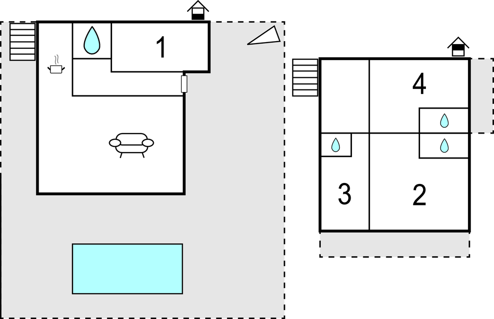 Ferienhaus - Dubrovnik-Mocici , Kroatien - CDD346 