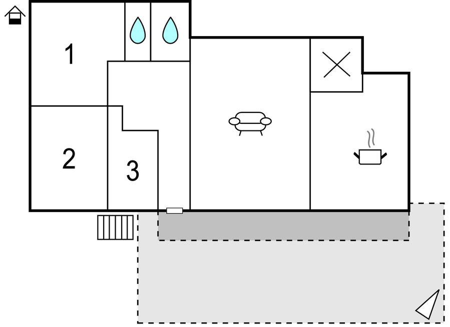 Ferienwohnung - Dubrovnik-Zaton Veliki , Kroatien - CDD524 