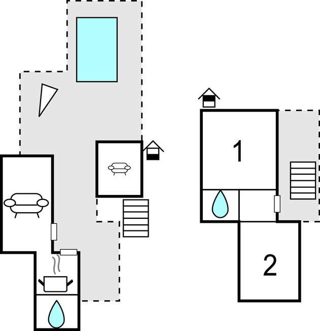Ferienhaus - Dubrovnik-Oslje , Kroatien - CDD696 