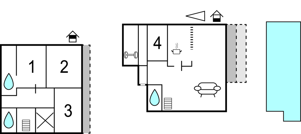 Ferienhaus - Trogir-Kastel Luksic , Kroatien - CDE002 
