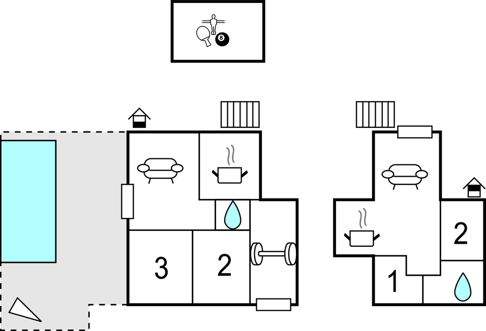 Ferienhaus - Trogir-Kastel Sucurac , Kroatien - CDE070 