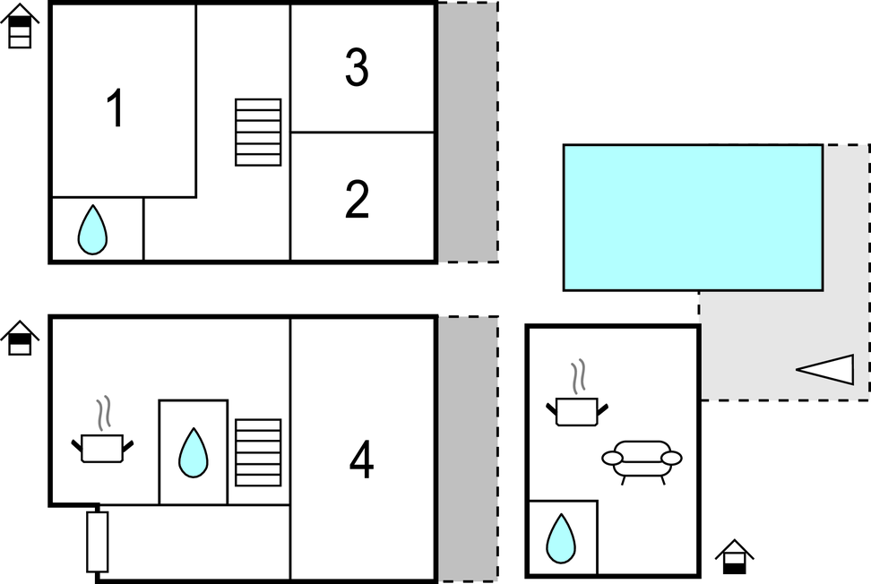 Ferienhaus - Omis-Kucice , Kroatien - CDE252 