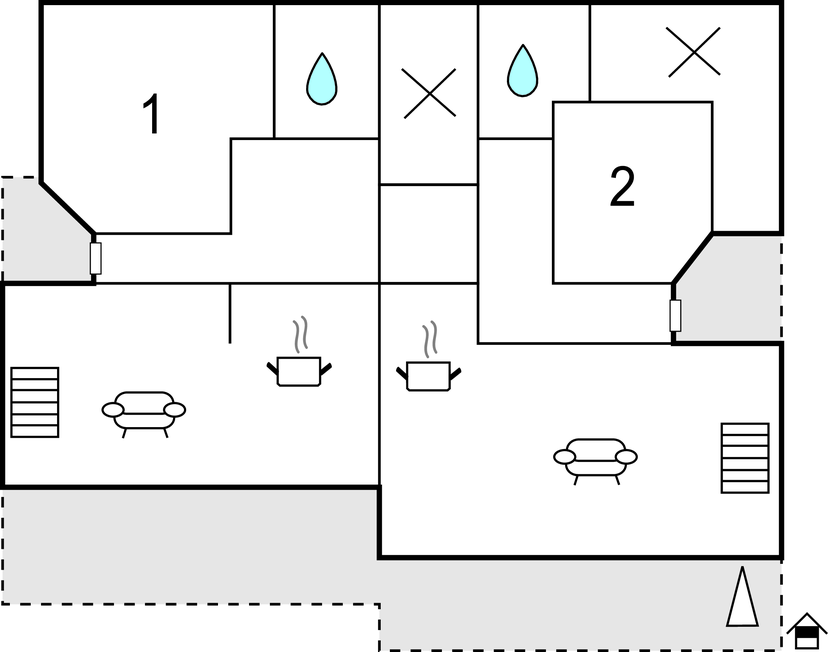 Lejlighed - Omis-Podaspilje , Kroatien - CDE289 
