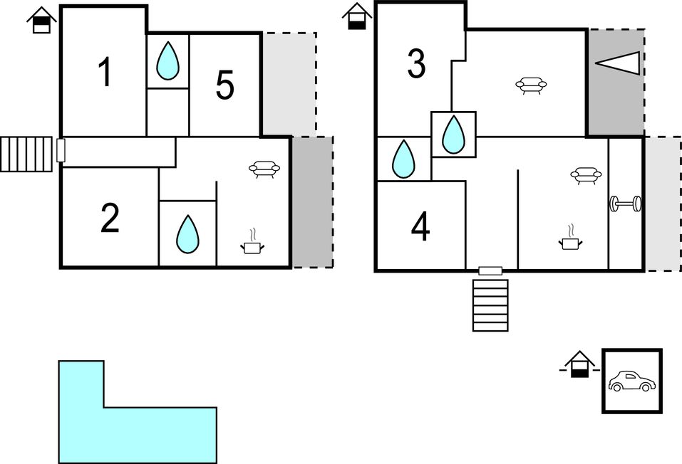 Ferienhaus - Trogir-Poljica , Kroatien - CDE306