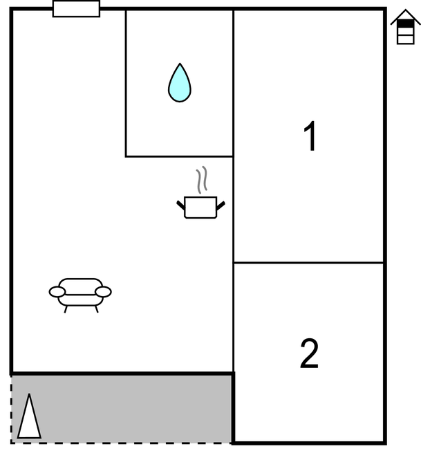 Ferienwohnung - Split , Kroatien - CDE335 