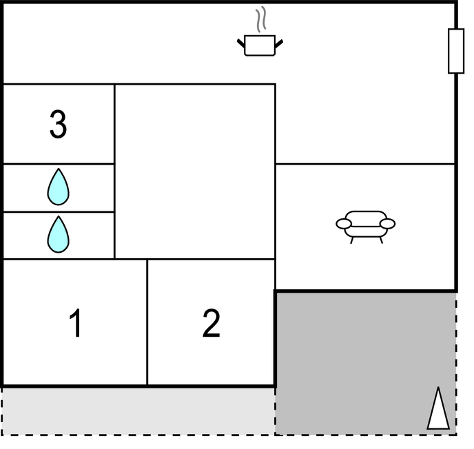 Lejlighed - Omis-Pisak , Kroatien - CDE416 