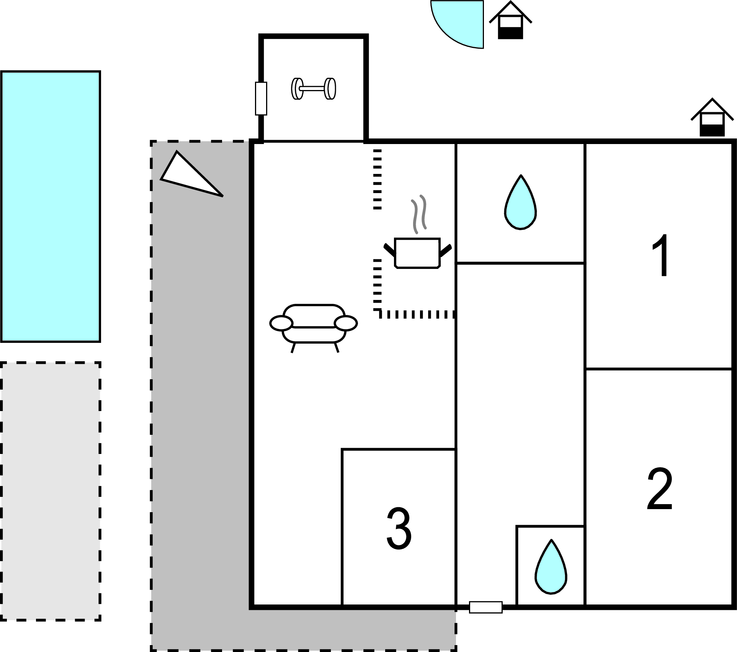 Lejlighed - Trogir-Kastel Stafilic , Kroatien - CDE453 