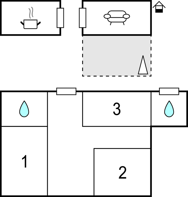 Ferienhaus - Drvenik Mali , Kroatien - CDE600 