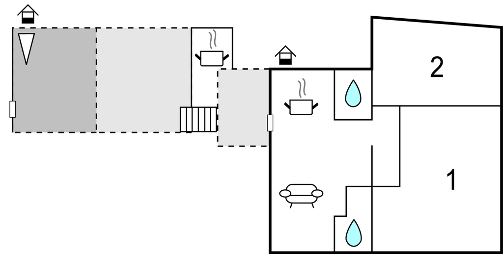 Feriehuse - Omis , Kroatien - CDE697 