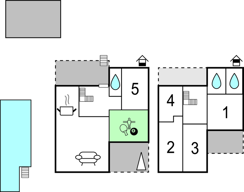 Ferienhaus - Trogir-Kastel Novi , Kroatien - CDE766 