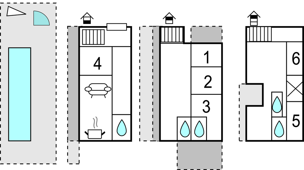 Feriehuse - Trogir-Kastel Luksic , Kroatien - CDE784 