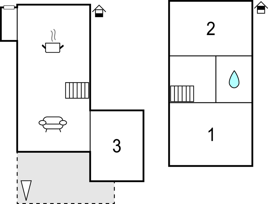 Semesterhus - Trogir-Kastel Gomilica , Kroatien - CDE794 