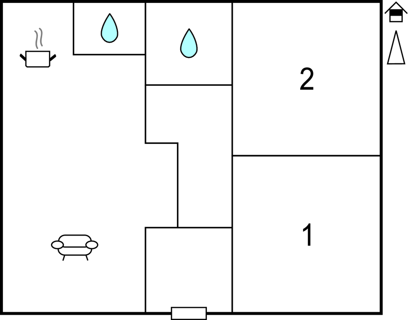 Lejlighed - Makarska , Kroatien - CDE830 