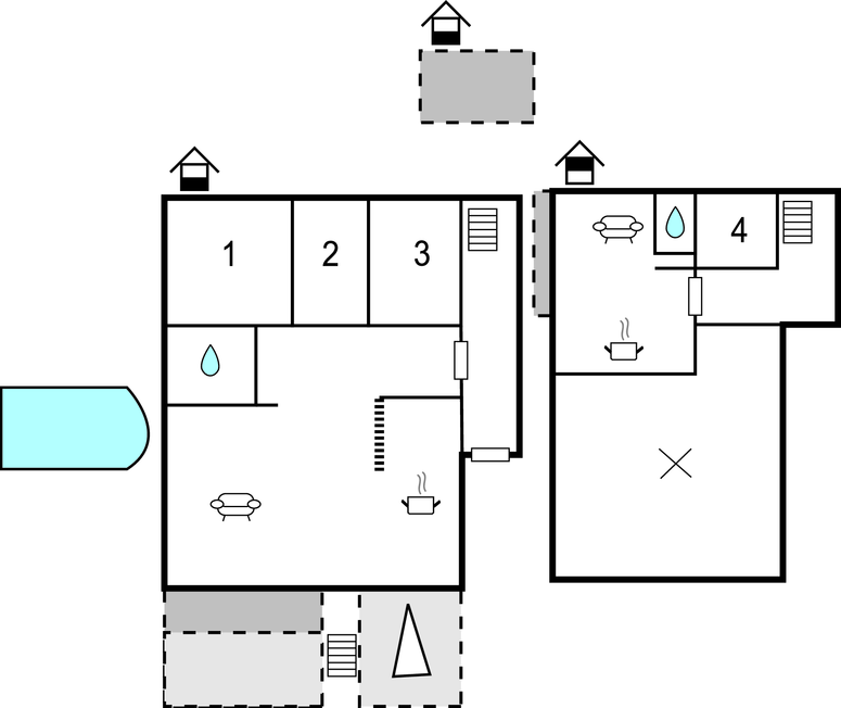 Lejlighed - Trogir-Blizna Donja , Kroatien - CDE892 