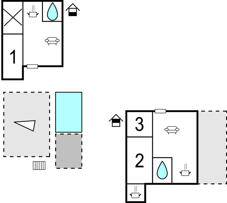 Feriehuse - Split-Klis , Kroatien - CDE040 