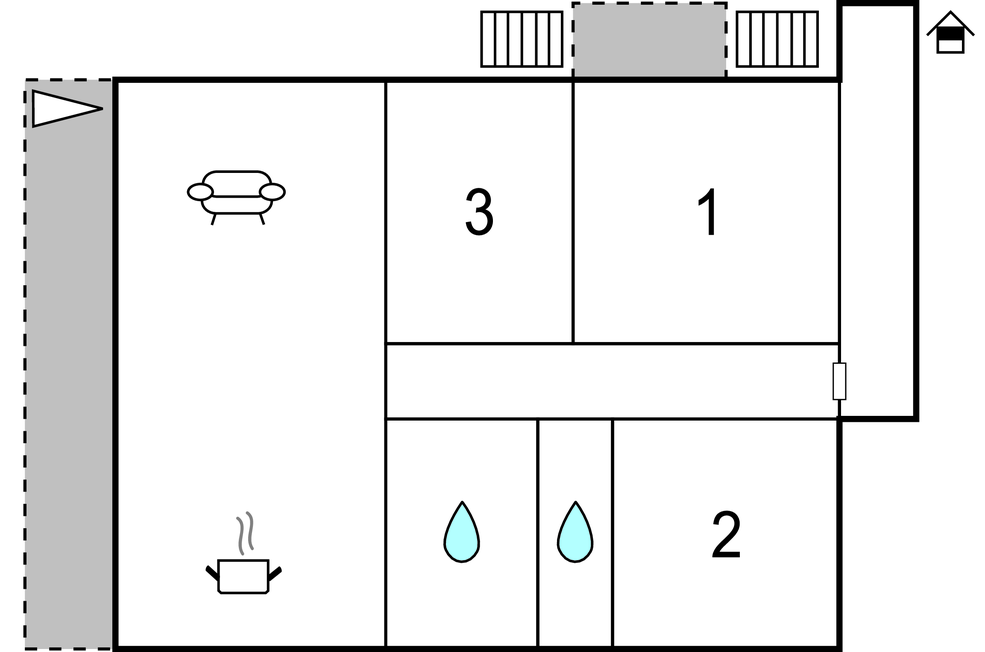Ferienwohnung - Omis , Kroatien - CDE085 