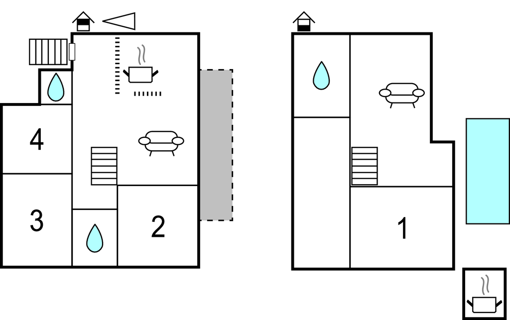 Ferienhaus - Split-Srinjine , Kroatien - CDE444 