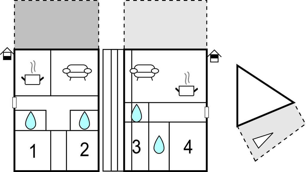 Ferienhaus - Ciovo-Slatine , Kroatien - CDE494 