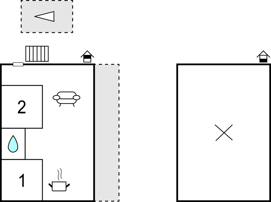 Feriehuse - Makarska-Tucepi , Kroatien - CDE507 