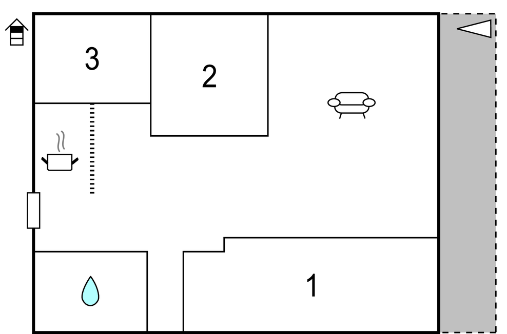 Ferienwohnung - Makarska-Baska Voda , Kroatien - CDE541 