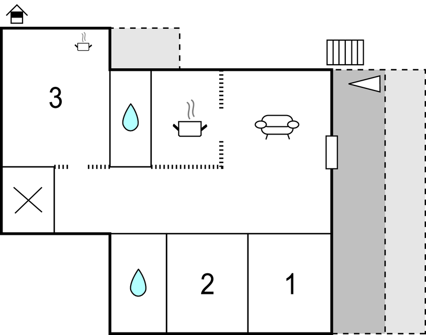 Semesterlägenhet - Omis-Pisak , Kroatien - CDE662 