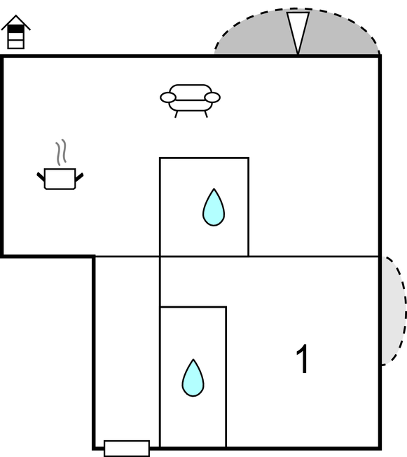 Ferieleilighet - Omis-Jesenice , Kroatia - CDE665