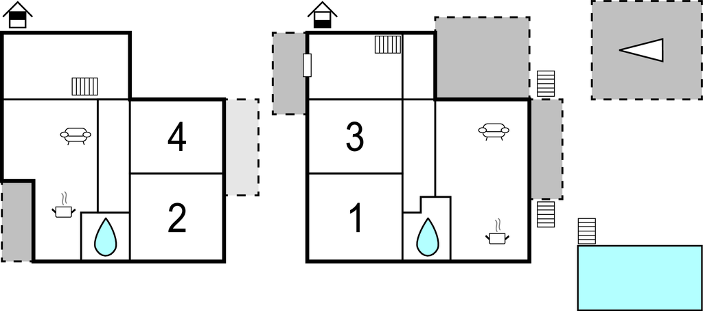 Feriehuse - Omis-Katuni , Kroatien - CDE734 